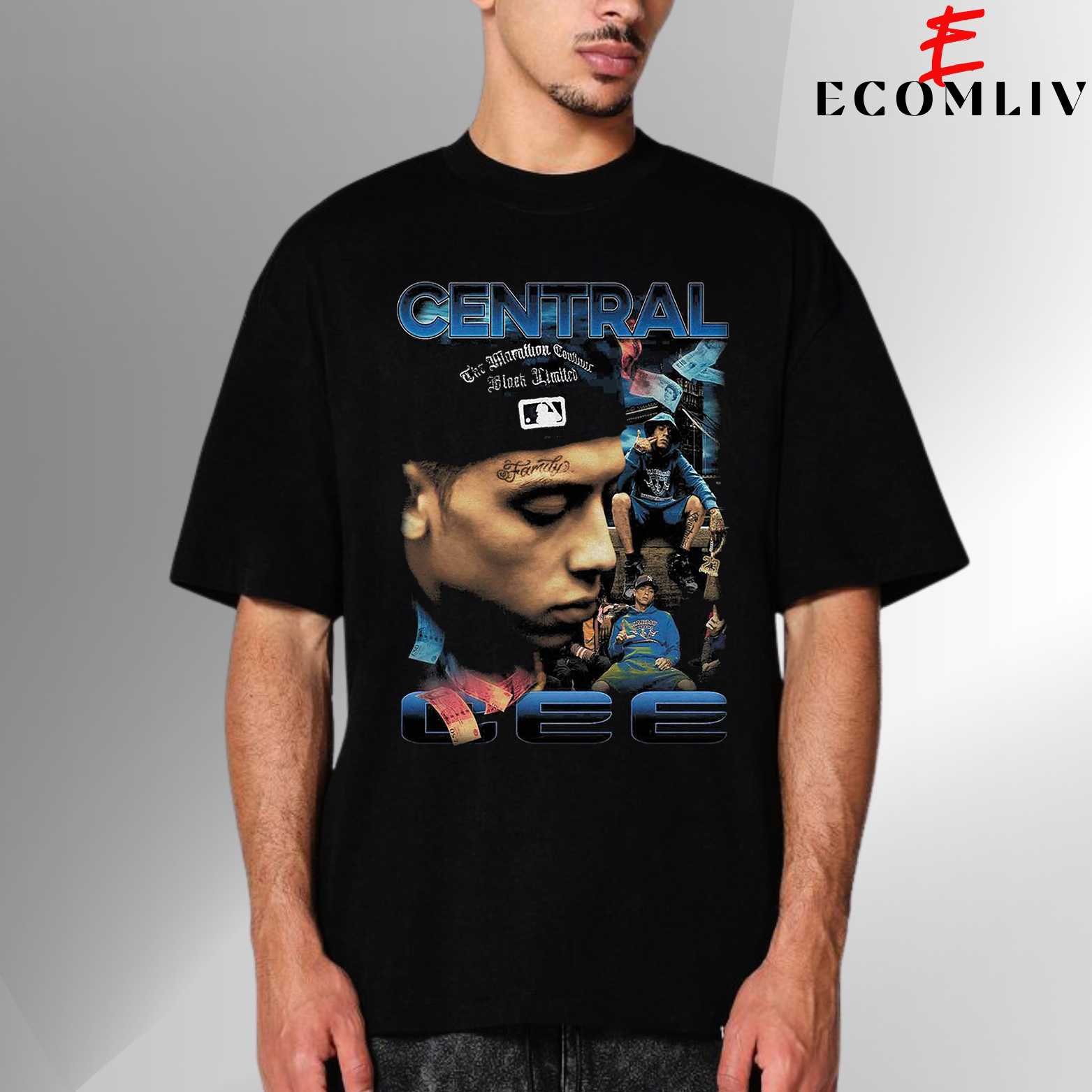 Central Cee Rapper T Shirt, Unisex Hip Hop Streetwear Tee, Rap Star Gift Apparel